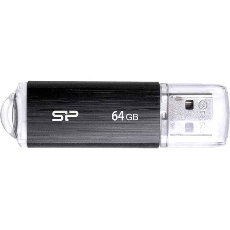 SILICON POWER Silicon Power Blaze B02 64GB USB 3.1 Stick Μαύρο