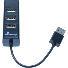 MediaRange MRCS502 USB Hub 4-Port USB 2.0 συμβατό με USB-A