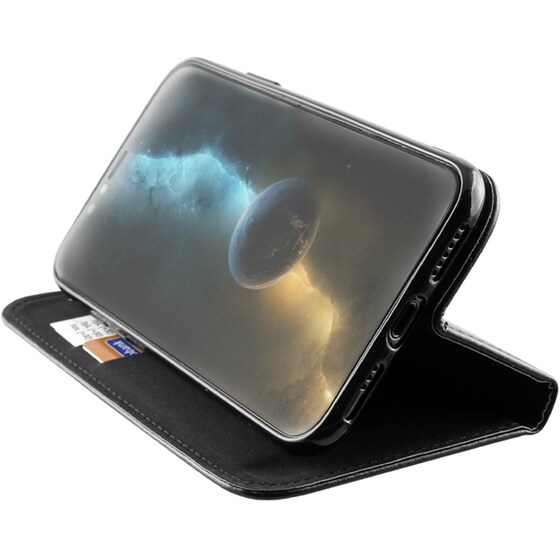 Θήκη Apple iPhone XS Max - Volte-tel Pocket Magnet Book Stand - Black image 2