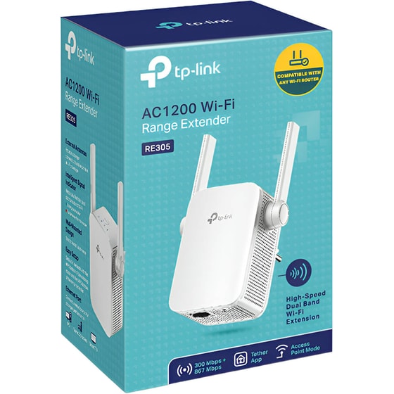 TP-Link RE305 Wi-Fi Extender Wi-Fi 5 Dual Band (2.4 & 5 GHz) 1200Mbps image 3