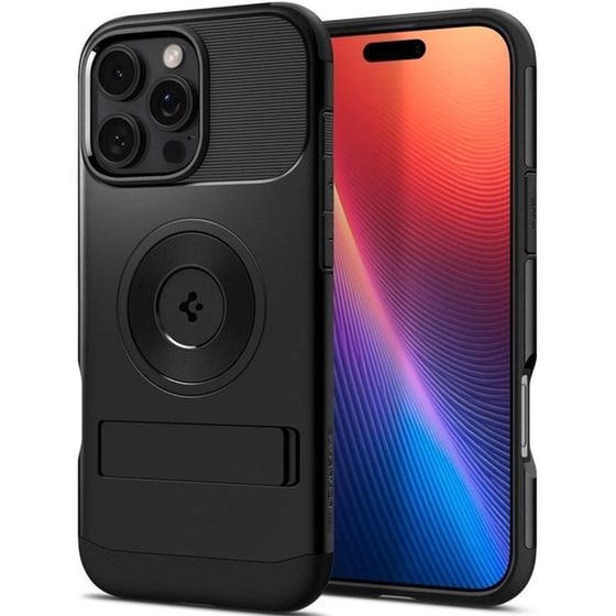 Θήκη Apple Iphone 16 Pro - Spigen Slim Armor Magfit Με Magsafe - Black (acs08164) image 0