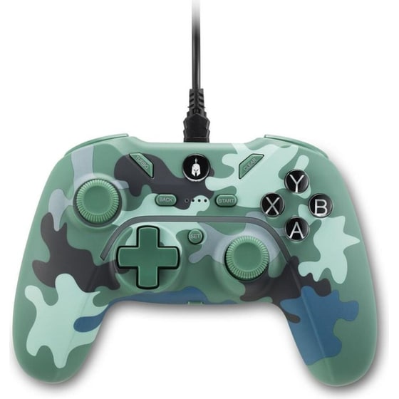 Spartan Gear Pelekys Ενσύρματο Χειριστήριο για PC / PS3 - Πράσινο image 0