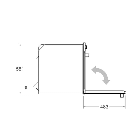 LA GERMANIA FLG608ESXV 80 Lt Inox Εντοιχιζόμενος Φούρνος Άνω Πάγκου image 2