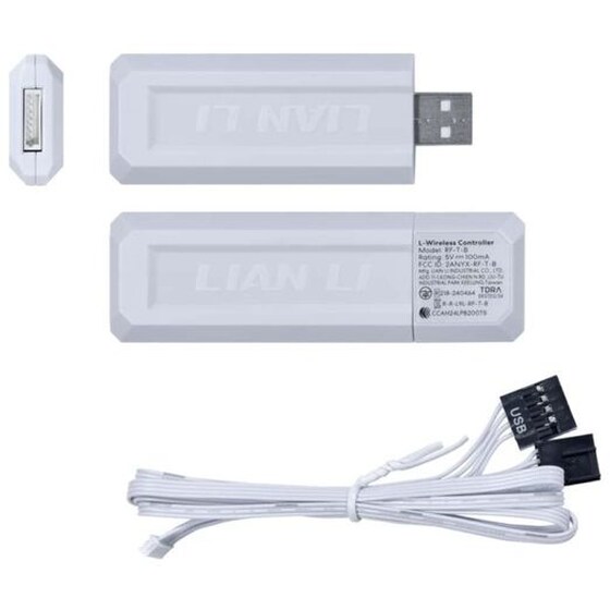 Case Fan Lian Li Uni Fan Sl-inf Reverse Blade 120mm με ARGB Φωτισμό και Σύνδεση 4-Pin PWM 3τμχ - Λευκό image 3