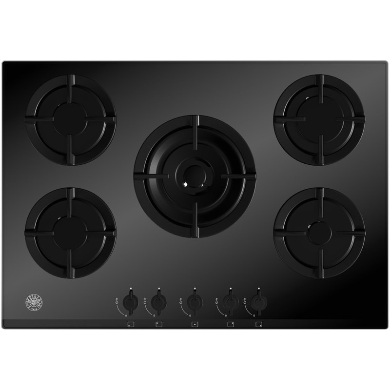 BERTAZZONI P755CMODGNE(GPL) 76 cm Μαύρο Εστία Υγραερίου Αυτόνομη BERTAZZONI