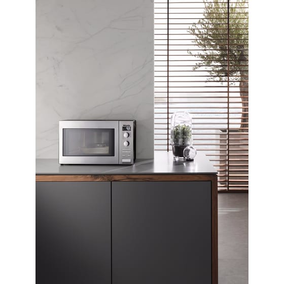 Φούρνος Μικροκυμάτων MIELE M 6012 SC με Grill 26lt Inox image 4