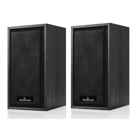 Ηχεία 2.0 Powertech Premium Sound Pt-845 6W - Μαύρο image 0