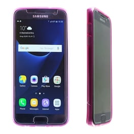 Θήκη Samsung Galaxy S7 - Volte-Tel Slimcolor TPU - Διάφανο Ροζ