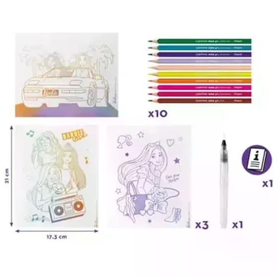 Σετ Ζωγραφικής Maped Creative Aqua Art Barbie image 1