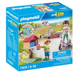 PLAYMOBIL® My Life Υπαίθρια ανταλλακτική βιβλιοθήκη (71511)