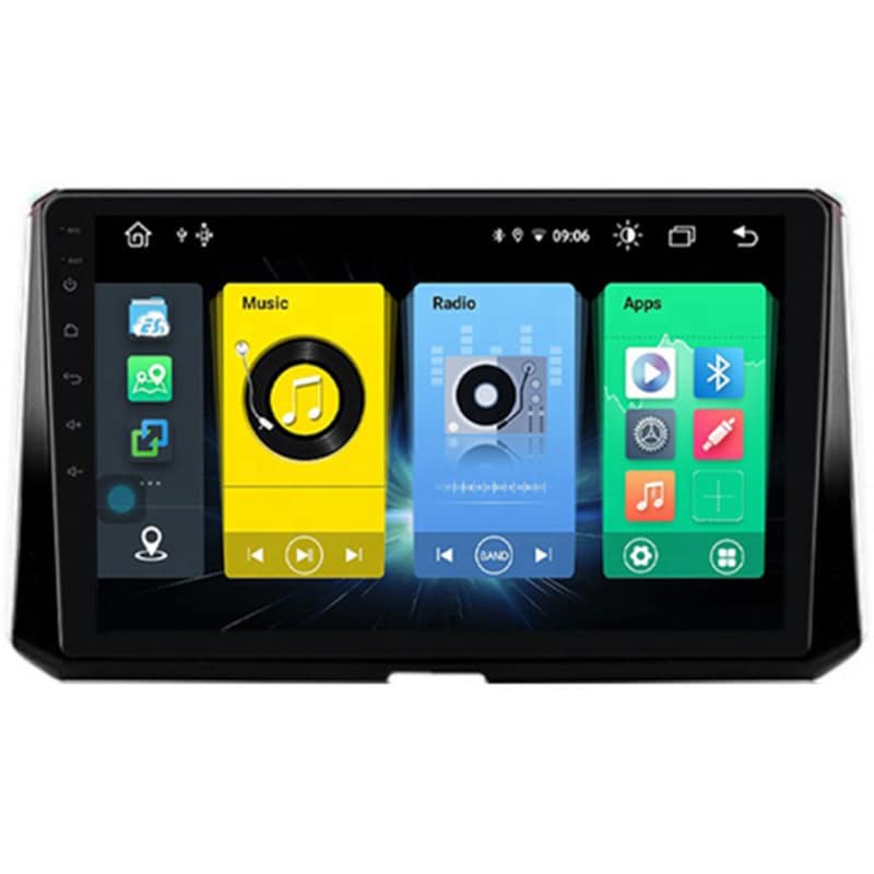 Hχοσύστημα OEM με Οθόνη Αφής 10 Android GPS Wi-Fi Bluetooth 1GB/16GB TO114 για TOYOTA COROLLA (Μετά το 2019) - Μαύρο