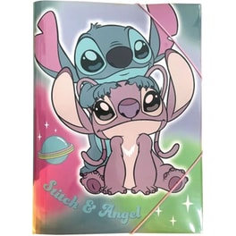 Ντοσιέ&nbsp;με Λάστιχο&nbsp;Gim&nbsp;A4&nbsp;Stitch Gen Z