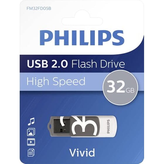 Philips FM32FD05B - Μνήμη flash USB - 32 GB - Πορτοκαλί image 2