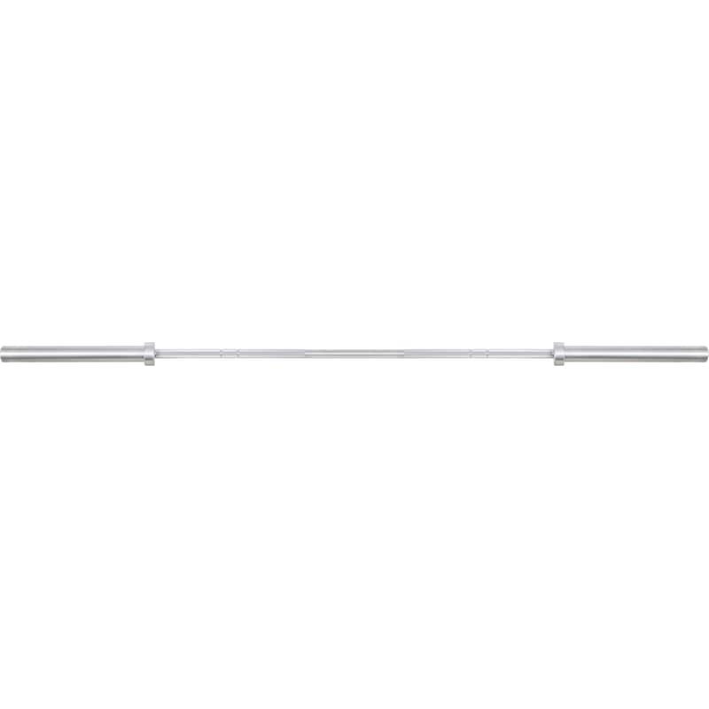 Ίσια Μπάρα Amila 80047 Ολυμπιακού Τύπου 50mmx220cm 20kg από Επιχρωμιωμένο Ατσάλι χωρίς Κολάρα