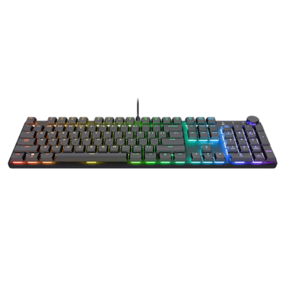 Trust Gxt866 Torix Mech Gaming Μηχανικό Εσνύρματο Πληκτρολόγιο Full Size με Huano White Διακόπτες και RGB Μαύρο (US) image 3