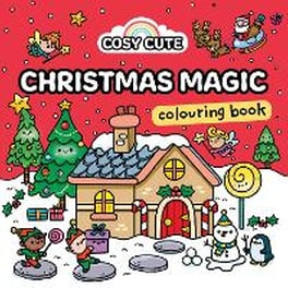 Cosy Cute Christmas Magic: Colouring Book