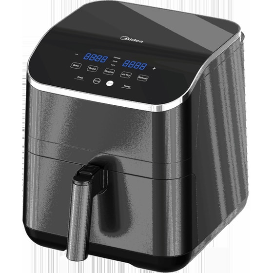 MIDEA MF-CN55D2 με Αποσπώμενο Κάδο 1850 W 5.7 L Μαύρο Φριτέζα Αέρος image 4