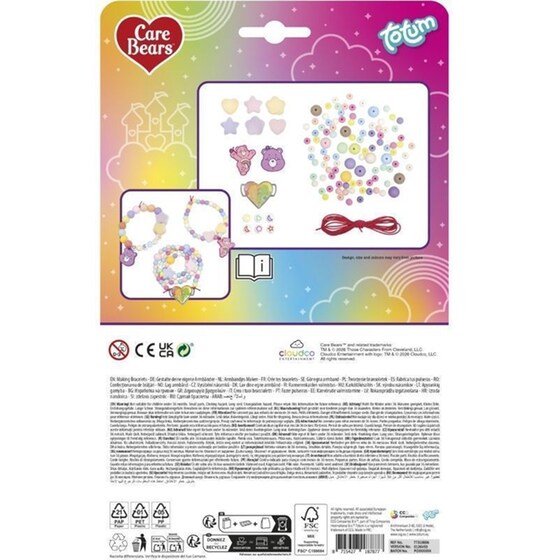 Σετ Κατασκευής Κοσμημάτων Totum με Χάντρες Care Bears image 3