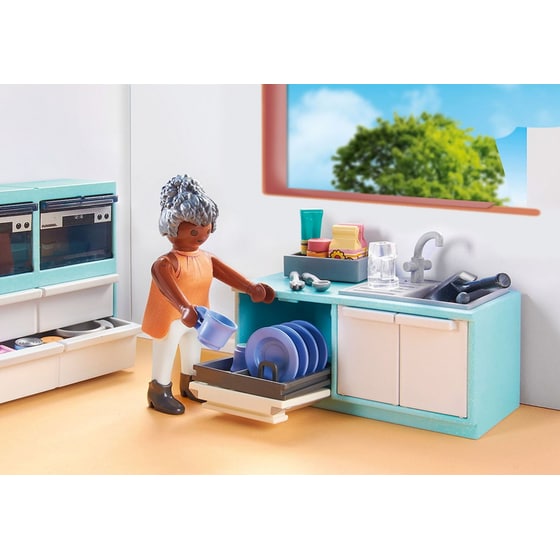 PLAYMOBIL® Μοντέρνα Κουζίνα με Τραπεζαρία (71608) image 4