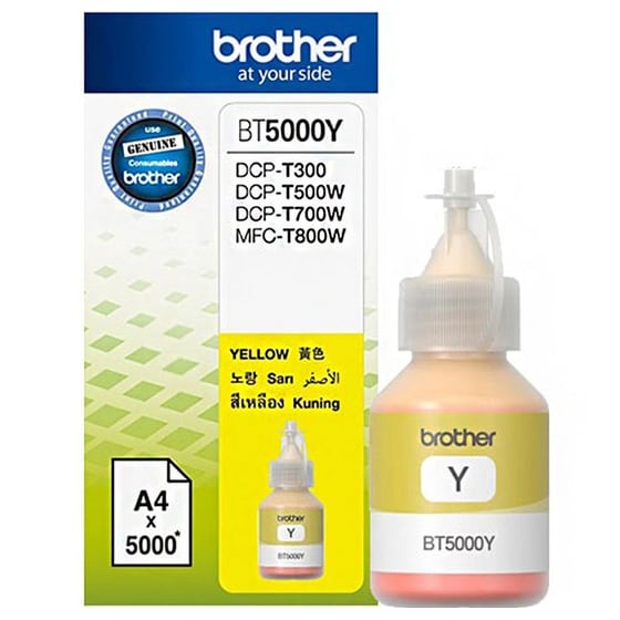 Brother BT5000 Κίτρινο Μελάνι Εκτυπωτή BT5000Y image 0