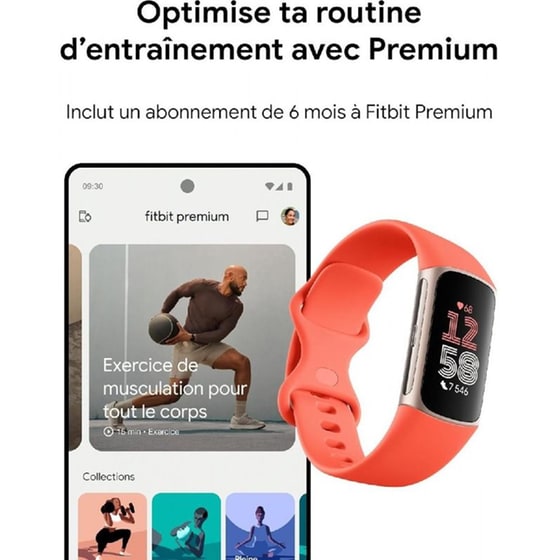 Activity Tracker Fitbit Charge 6 - Coral image 2