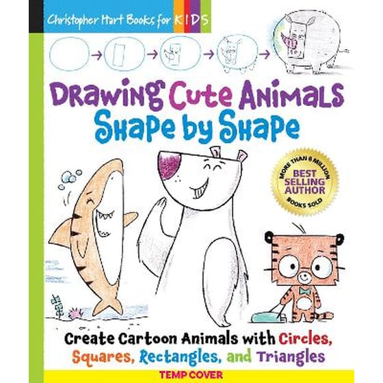 Drawing Cute Animals Shape by Shape image 0