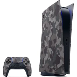 Κάλυμμα Κονσόλας PlayStation 5 Digital - Gray Camouflage