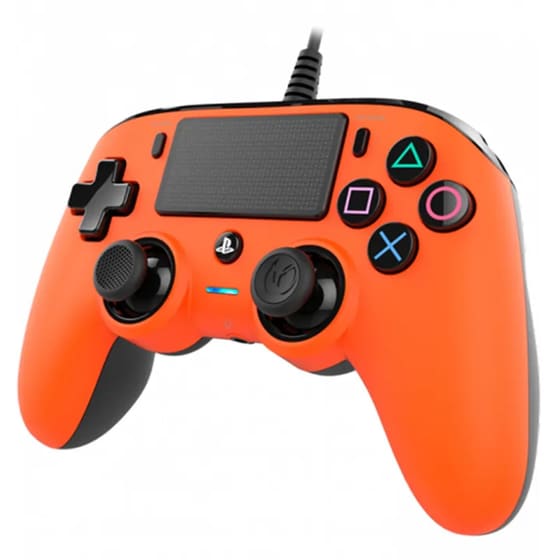 Nacon Ενσύρματο Χειριστήριο για PS4 - Πορτοκαλί image 1