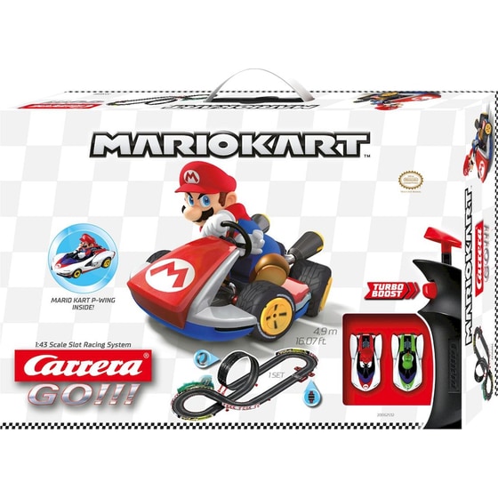 Carrera Go!!! Nintendo Mario Kart™ - P-Wing 1:43 Τηλεκατευθυνόμενα Αυτοκίνητα σε Πίστα (20062532) image 0