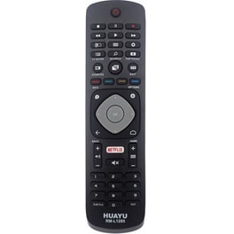 Τηλεχειριστήριο Τηλεόρασης Huayu RM-L1285 για Philips - Μαύρο