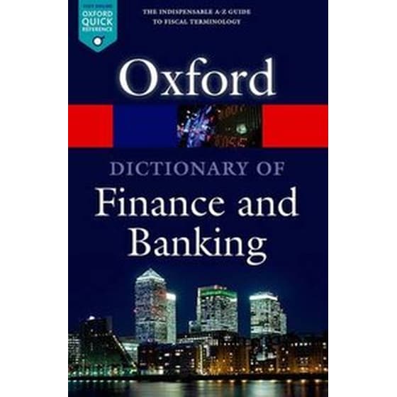 A Dictionary of Finance and Banking image 0