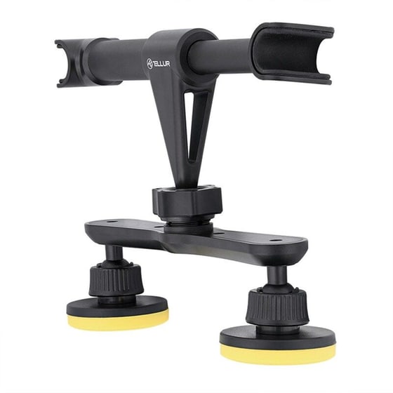 Βάση Στήριξης Αυτοκινήτου Tablet Προσκεφάλων Tellur Headrest Magnetic Car Holder - Black image 0