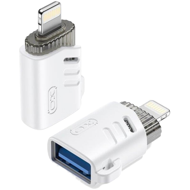 XO Αντάπτορας NB256A USB-A σε USB-A Λευκό