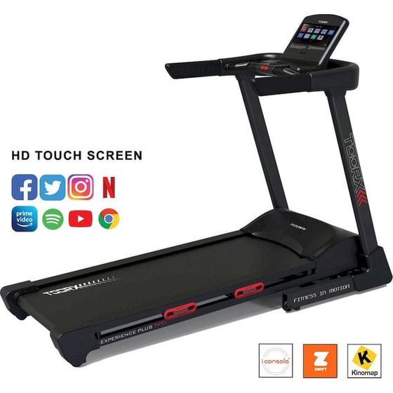 Ηλεκτρικός Διάδρομος Γυμναστικής Toorx Experience Plus 3.5 HP - Μαύρο image 1