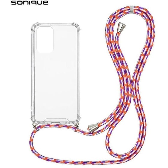 Θήκη Xiaomi Mi 11 - Sonique Armor Clear Με Strap - Λιλά image 0
