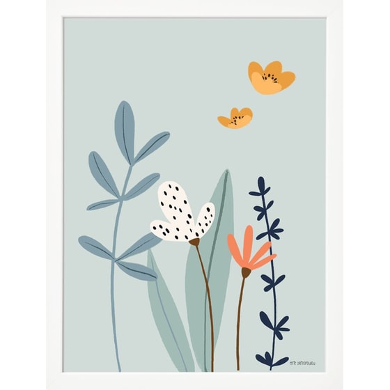 Μοντέρνο Κάδρο Colourbox Designs Λουλούδια 30x40 cm image 0