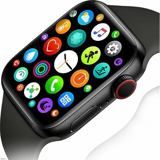 Smartwatch XO M18 43mm - Black image 1
