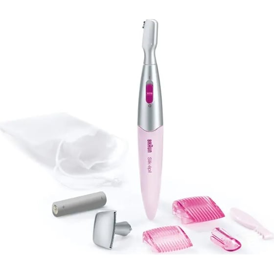Αποτριχωτική Μηχανή BRAUN SILK EPIL FG1100 Bikini Styler Ροζ/Γκρι image 3