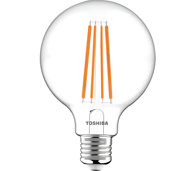 Λάμπα LED Toshiba Filament G95 E27 11W 2700K - Θερμό Λευκό image 0