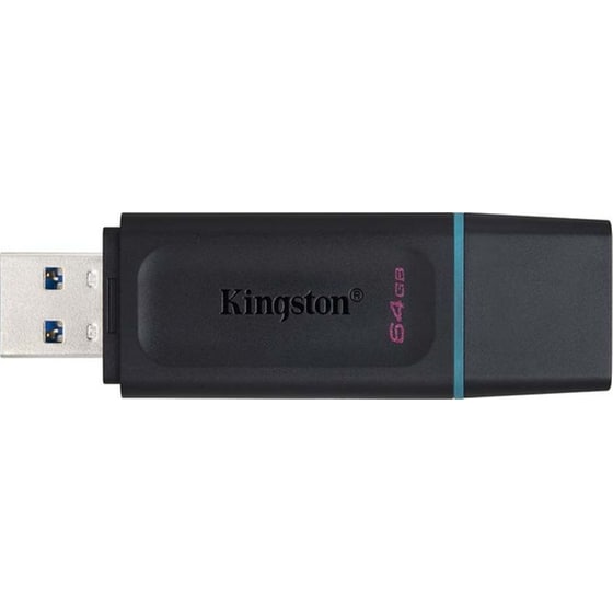 Kingston DataTraveler 64 GB USB 3.2 - Μαύρο image 1