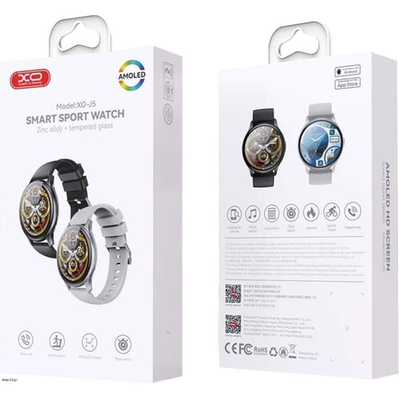 Smartwatch XO J5 - Silver image 3
