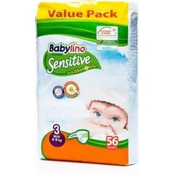 Πάνα Babylino Sensitive Economy - Midi Νο3 (56τμχ) image 0