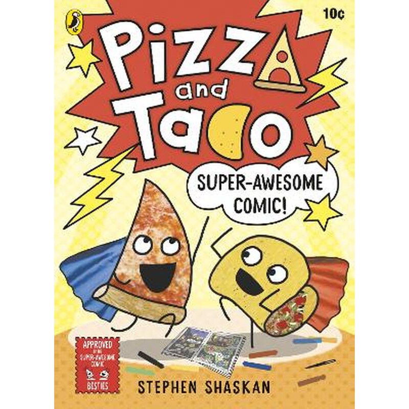 Pizza and Taco: Super-Awesome Comic!