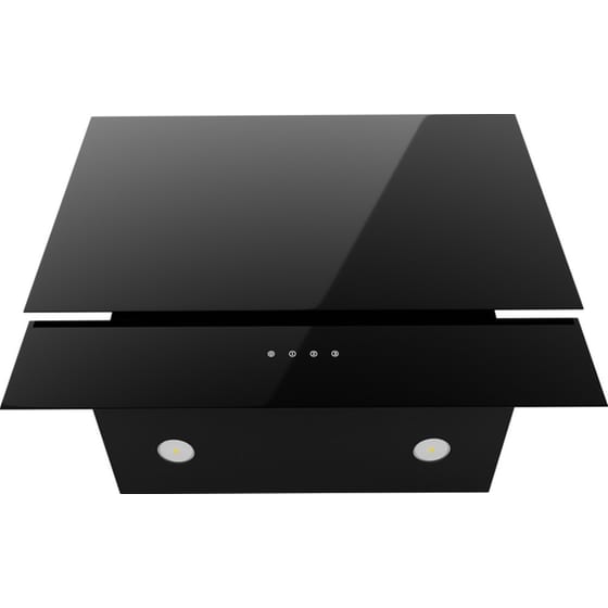 Απορροφητήρας Καμινάδα - Τζάκι TESLA DD600SB 59.5 cm Μαύρο image 2