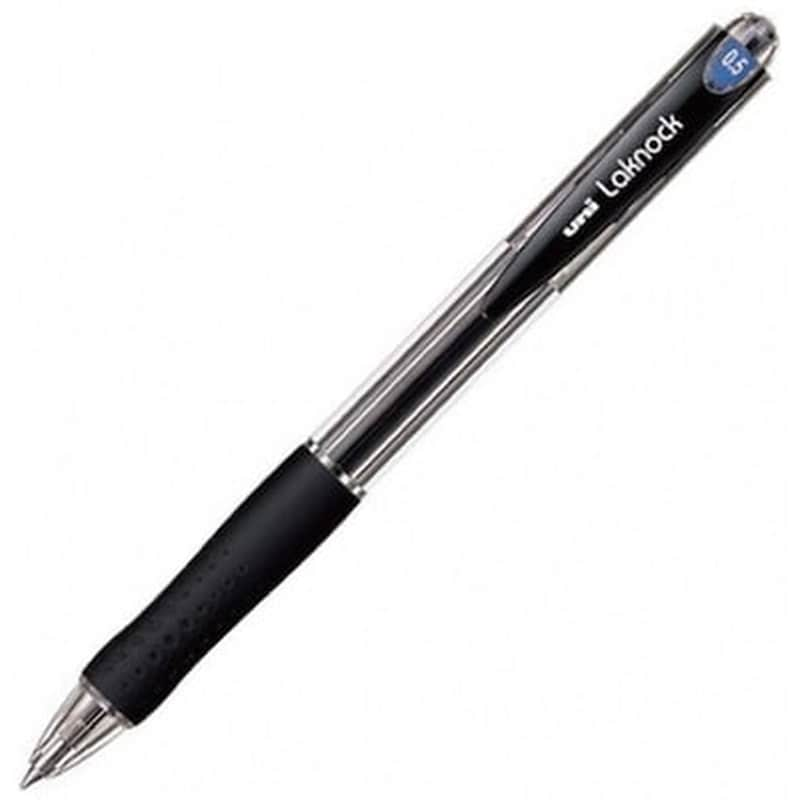 UNI Uniball Στυλό Laknock 0,5mm Black Sn-100