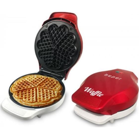 Βαφλιέρα BEPER BT.603Y 1000 W Κόκκινο image 2