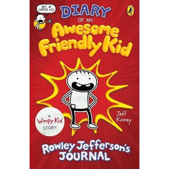 Diary of an Awesome Friendly Kid : Rowley Jefferson's Journal", image 0