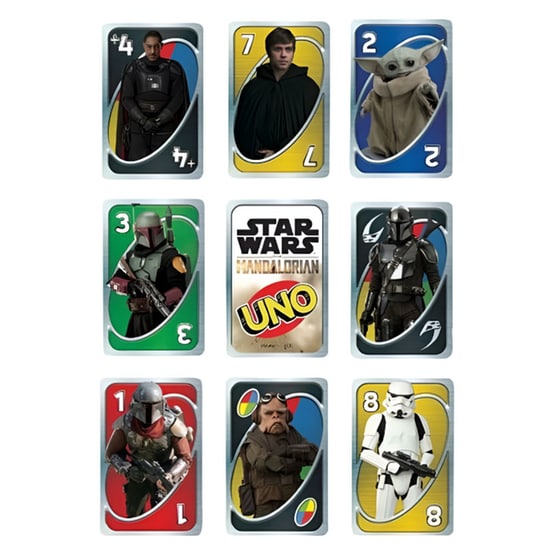 Uno Star Wars - The Mandalorian Επιτραπέζιο (Mattel) image 2
