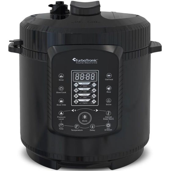 Πολυμάγειρας TURBOTRONIC TT-DPC9 1000 W 6 L Μαύρο image 0