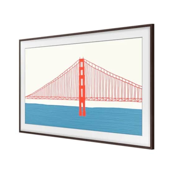 Μαγνητικό Πλαίσιο Τηλεόρασης Samsung The Frame 65" VG-SCFA65BWBXC - Καφέ image 1